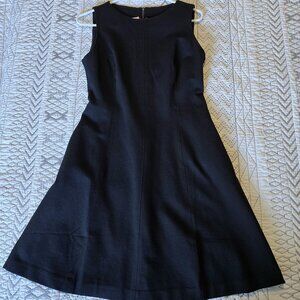 SPANX The Perfect Fit & Flare Sleeveless DRESS Size M Black